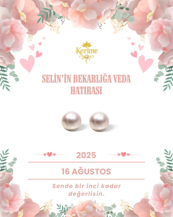 Tekli Küpe Hediyelik